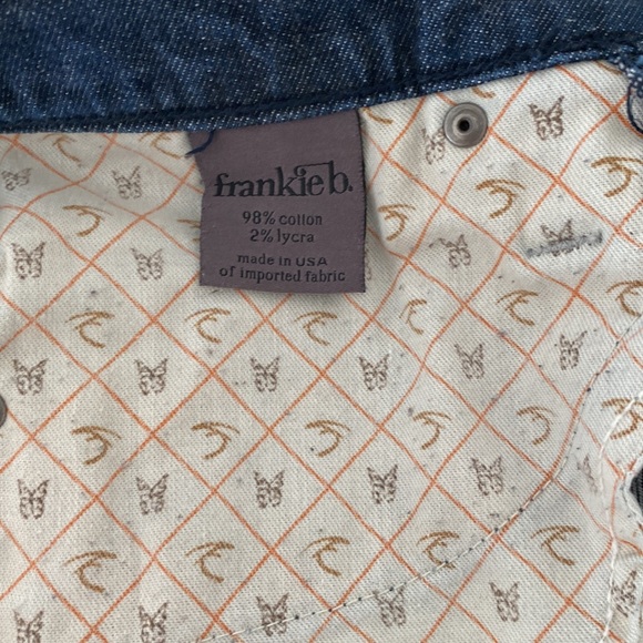 Vintage Frankie b Low Rise Dark Wash Jeans Size 27 - Picture 9 of 14